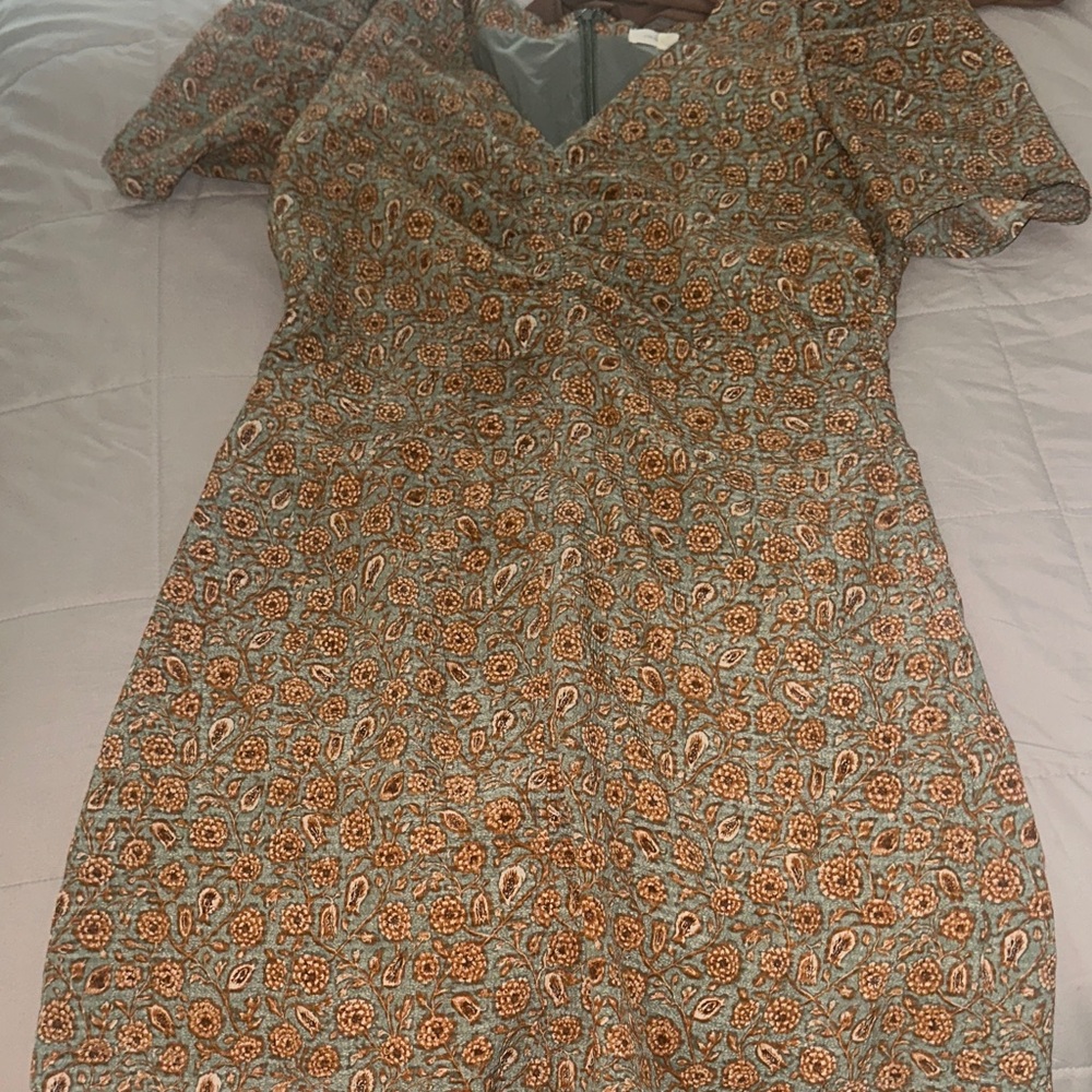 Treasure & Bond Floral Paisley Cottagecore Dress